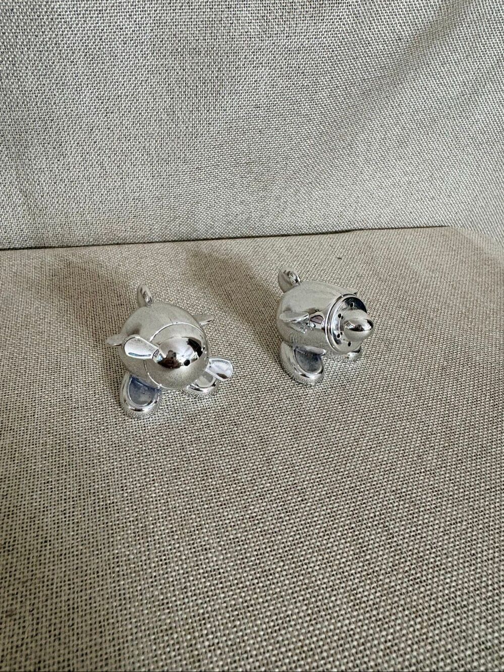 Virgin Atlantic Airplane Salt & Pepper Shakers Cruet Set Unused Airline Memorabi
